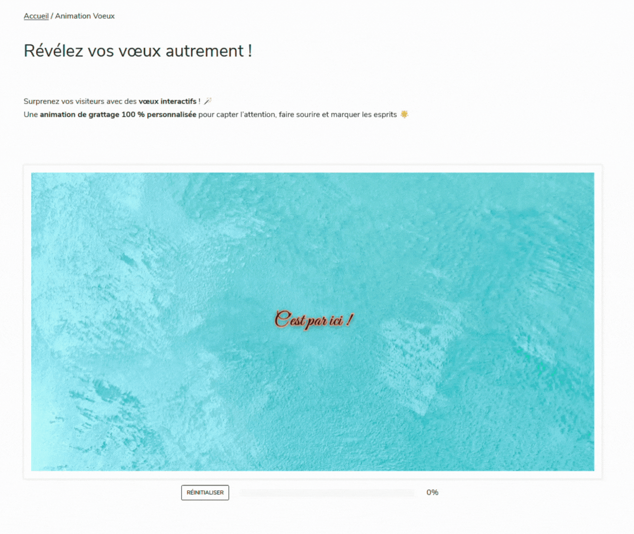 vidéo animation grattage 2025