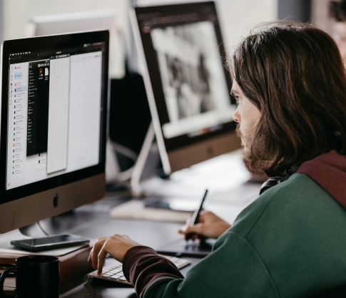 Création de site internet pour graphiste et webdesigner