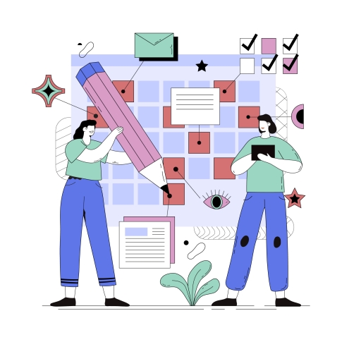 Un bloc maillage interne pour pr&eacute;senter des produits, des articles, etc.