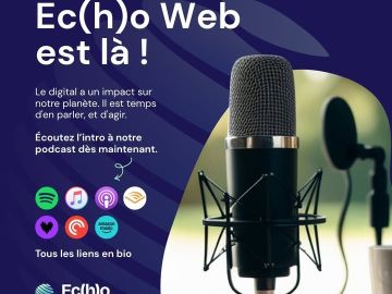 🎙 L'Ec(h)o Web est enfin là !

Le digital a un impact sur notre planète. Il est temps d'en parler, et d'agir.

Dans ce premier épisode, Monica Bautista,...