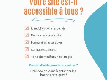 Votre site coche-t-il vraiment les bonnes cases ? ✅

Lisibilité, navigation, accessibilité… de petits détails qui changent tout.

Retrouvez notre checklist...