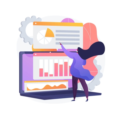 Illustration option rapport de performances