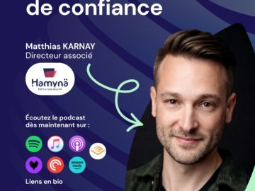 🎧 Épisode 7 – Partie 2 

Le RGPD, un levier de confiance.
Dans ce nouvel épisode d’Ec(h)o Web, Matthias Karnay de Hamynä nous aide à voir le RGPD...