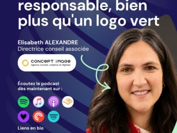Un logo vert ne fait pas une comm’ responsable 🌳

Ep. 10 · Partie 2 avec Elisabeth Alexandre de l' @agenceconceptimage et elle va droit au but : le...