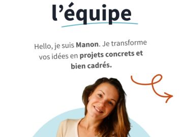 Lumière sur l’équipe 🔎

Les idées, c’est bien.
Les transformer en projets concrets, c’est mieux.

Aujourd’hui : Manon 📝
Elle structure, coordonne et...