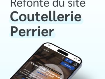 🔨 Un site refondu pour @coutellerie_perrier ! 🌐

La coutellerie artisanale rencontre le design moderne !
Nous avons travaillé main dans la main avec...